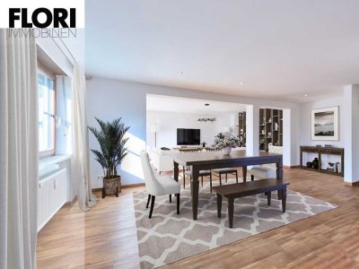 Großzügiges Wohnambiente mit Stil – Exklusiv sanierte Etagenwohnung mit Südbalkon