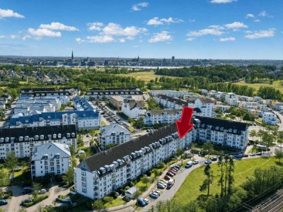 2-Zimmer-ETW mit TG-Stellplatz, Balkon und Aufzug in gepflegtem Wohnumfeld in Rostock-Toitenwinkel