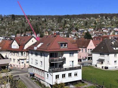 73207 Plochingen: 2-Zi-Wohnung im 3.OG mit Balkon