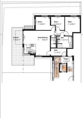 Luxuriöse 4-Zimmer Erdgeschosswohnung mit Garten