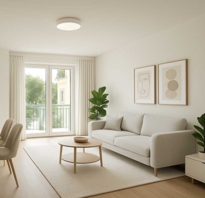 3-Zimmer-Wohnung mit 2 Sonnenbalkonen am Kurpark