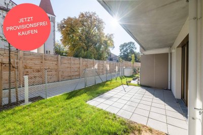 Letzte verfügbare Top im Projekt! Gemütliche 2-Zimmer-Gartenwohnung | Praxis-Büro-Möglichkeit | Nord-Ost-Ausrichtung