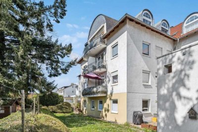 Sehr schöne Eigentumswohnung mit Balkon & Tiefgaragenplatz in Rüdesheim, nahe Zentrum/ ruhige Lage