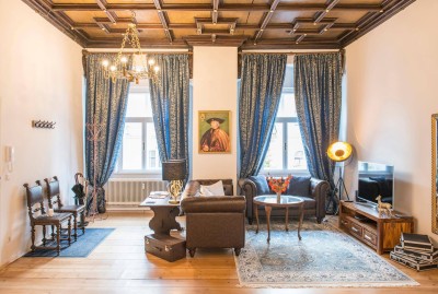 Kaiserlich wohnen in Bad Aussee – stilvolle 3-Zimmer-Wohnung im Hoferhaus | Ferien &amp; ZWS geeignet