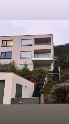 Exklusive Doppelhaushälfte in Bestlage mit unverbaubarem Neckar-Panorama