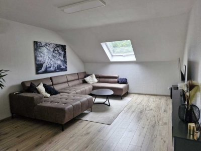 Helle, gut aufgeteilte Dachgeschosswohnung
