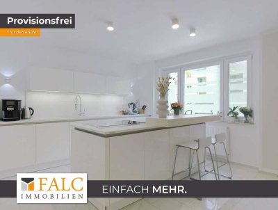 Einziehen und wohlfühlen: Stilvoll sanierte 3-Zimmer-Wohnung mit Designküche
