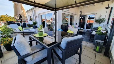 Zur Miete: elegante und barrierefreie Penthousewohnung  über der Wormser Altstadt