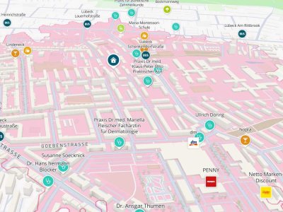 traumhafte 2-Zimmerwohnung in begehrter Lage