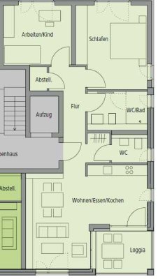 Stilvolle 3-Raum-EG-Wohnung mit lux. Innenausstattung in Aalen