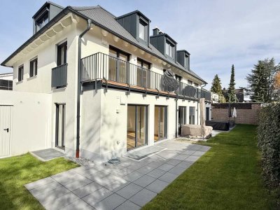 Neubau/ Erstbezug, bezugsfertig! Elegantes Stadthaus in guter, ruhiger Lage in Feldmoching/Lerchenau