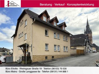 **2 Häuser zum Preis von Einem in Kiedrich** Solides 4 Familienhaus