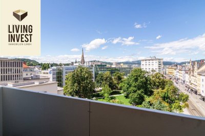 Wohnen über den Dächern – moderne 3-Zimmer-Wohnung in Linzer Zentrumslage