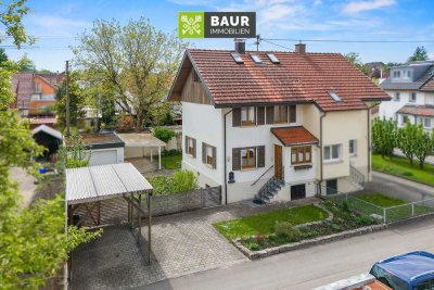 360° I Wangen im Allgäu – sofort frei !! Tolle Doppelhaushälfte mit Erweiterungspotential