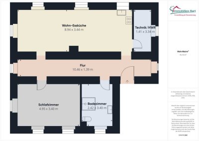 PERL: SOFORT BEZIEHBAR, WOHNUNG MIT KAMINOFEN IM 3 FAMILIENHAUS.