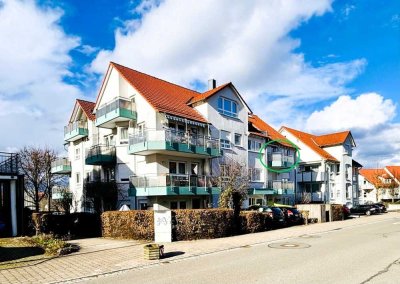 Kleine Wohnung, großer Ausblick: Helle 1-Zimmer-Wohnung mit Balkon & TG-Stellplatz