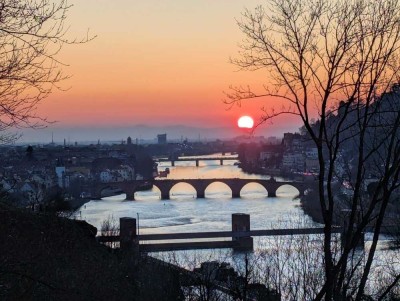 Exceptional historische Villa mit Panoramablick - Möbliert- Heidelberg