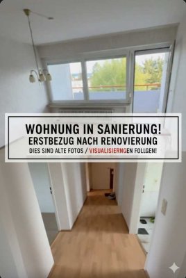 Erstbezug nach Sanierung: 4-Zimmer-Wohnung mit Balkon – direkt an den SLK-Kliniken
