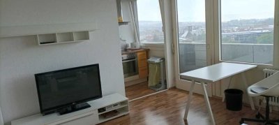 Möbliertes Einzimmerappartement mit EBK und TG-Stellplatz in unmittelbarer Nähe zum HBF-Ulm