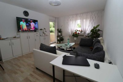 gepflegte 3-Zimmerwohnung im EG mit Tiefgaragenstellplatz - frei ab Oktober 2025
