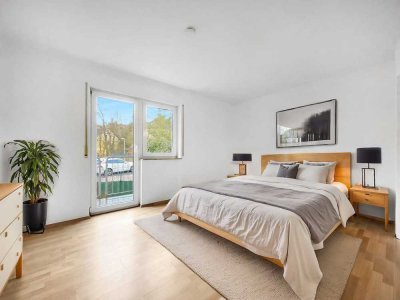 ZU FÜßEN DES TAUNUS - schicke 3-Zimmer-Wohnung mit Balkon und Garten in Eppstein