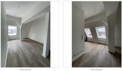Moderne 2-Zimmer Dachgeschosswohnung nach DG-Ausbau