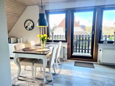 Möblierte 2-Zi-Whg. mit Balkon und KFZ-Stellplatz in Scharbeutz