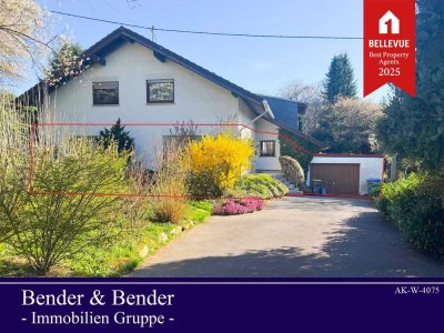 Gepflegte Erdgeschosswohnung mit Terrasse und Garage in ruhiger, naturnaher Wohngegend!