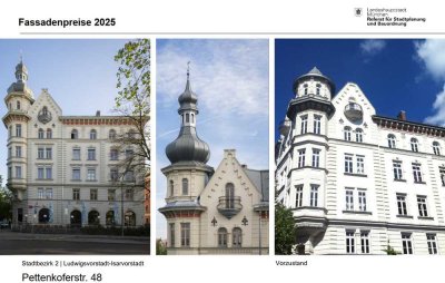 Neue 4 Zi.-Galerie-DT-Whg. in denkmalgesch.  Altbau zu verm.