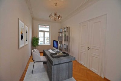 Waldstraßenviertel - Charmante 5-Zimmerwohnung mit 2 Balkonen!