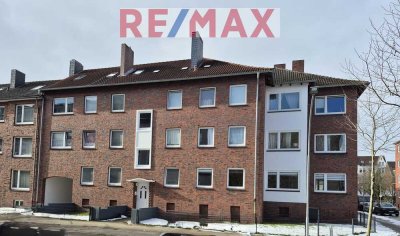 Kompakte Zwei-Zimmer-Wohnung 
in Heppens