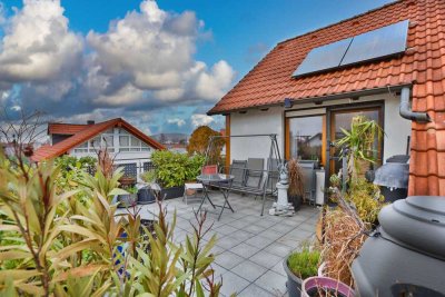 Traumhafte 3,5-Zimmer-Wohnung mit Dachterrasse & Top-Ausstattung in Freigericht