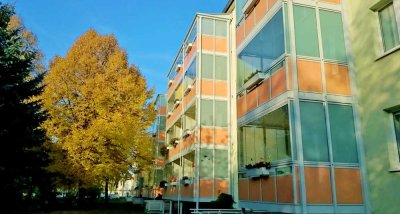 Komfortable Singlewohnung mit verglasten Balkon!