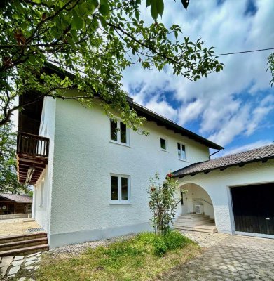 Flexibel nutzbares Einfamilienhaus mit Garten & Alpenblick– Wohnen & Arbeiten in Inning am Ammersee