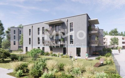 Provisionsfrei! Barrierefreie Gartenwohnung mit 4 Zimmern, 2 Bädern und Grünblick