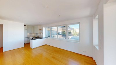 Viertel Zwei Korso: 5.OG mit 17m² XL-Terrasse | 360°-Tour