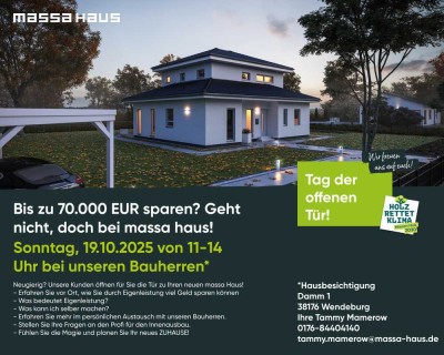 Baustellenbesichtigung nach Einzug , unsere Baufamilien öffnen die Tür :)