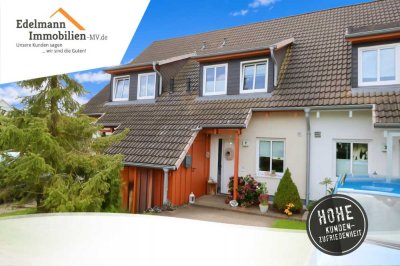 Reihenhaus in Bentwisch - Ca. 108 m² Wohlfühlfl., 3 Zi., Pkw-Stellpl., Garten & Ausbaureserve