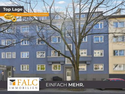 Charmante 3-Zimmer-Wohnung mit zwei Balkonen in Köln-Lindenthal