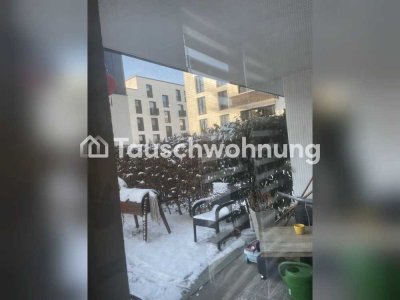 Tauschwohnung: Zwei Zimmer Wohnung mit Garten