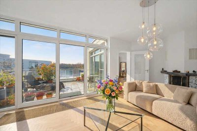6.242,- pro QM- EXKLUSIVES SEE-TERRASSEN-PENTHOUSE AM WASSER - mit großer Terrasse & Wintergarten