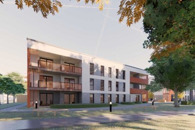 Barrierefreie 2-Zimmer-Wohnung im Niedrigenergiehaus am Dorfsee in Schillingsfürst