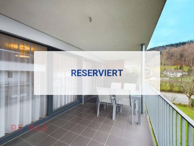 Top-Lage in Schwarzach: 2-Zimmer-Wohnung ZENTRAL und RUHIG