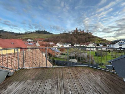 Ortenberg - 3 Zimmer im Dachgeschoss mit Blick aufs Schloss!