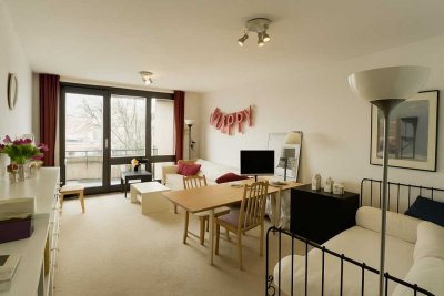 BELIEBTE WOHNUNG IN NIEDERKASSEL - 2 ZI MIT BALKON & GARAGE