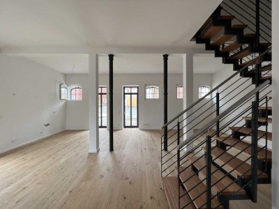Tabakfabrik Steinfurt: 152,5m², 4 Zimmer-Reihenendhaus / Wohnung + Terrasse / Garten