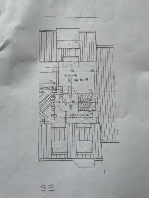 Helle 2 bis 3-Zimmer Maisonette Wohnung im 3. OG mit Balkon in Mülheim Speldorf