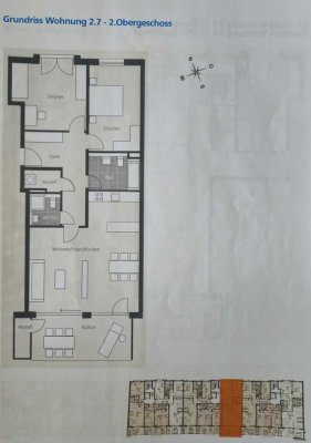 3-Raum-Wohnung in Endinger Altstadt mit Balkon und EBK (Erstbezug)