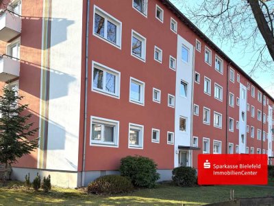 Charmante 3-Zimmer-Eigentumswohnung mit Loggia und Garage in Sennestadt