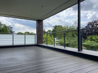 Bestlage in St. Mauritz - einmalige Eigentumswohnung (Penthouse/Maisonette) Dachterrasse & Loggia